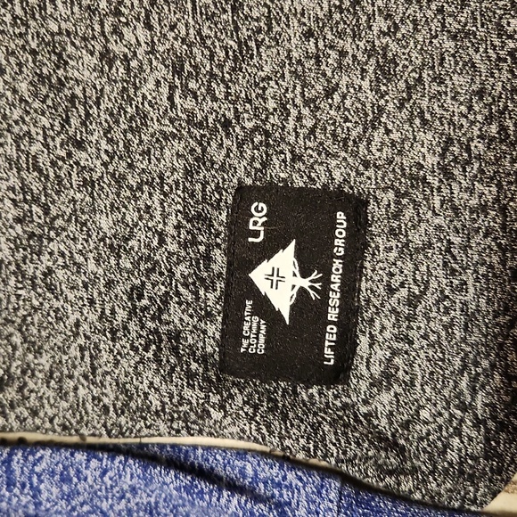 Lrg Lifted Research Group Spell Out Long Sleeve T Shirt - Picture 2 of 5